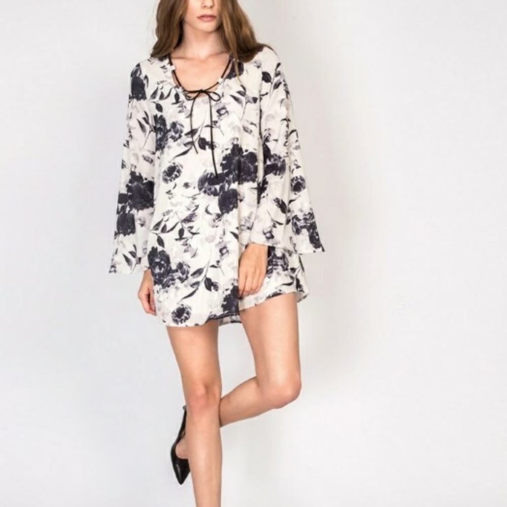 Swing print  floral dress